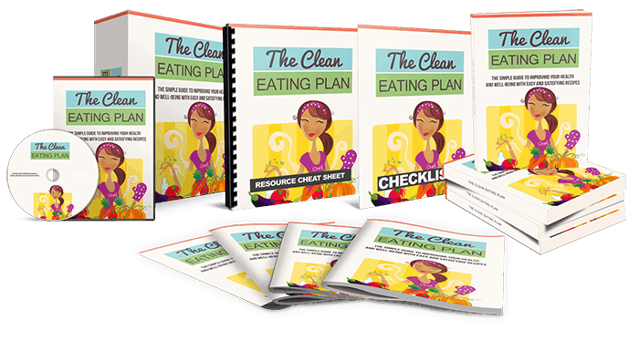 The Clean Eating Plan Ebook Package Master Resell Rights Bundle