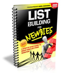List Building for Newbies PLR eBook