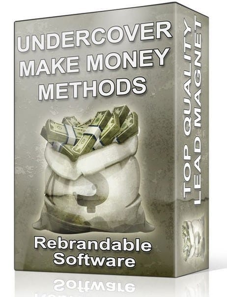 Undercover Money Methods MRR Software