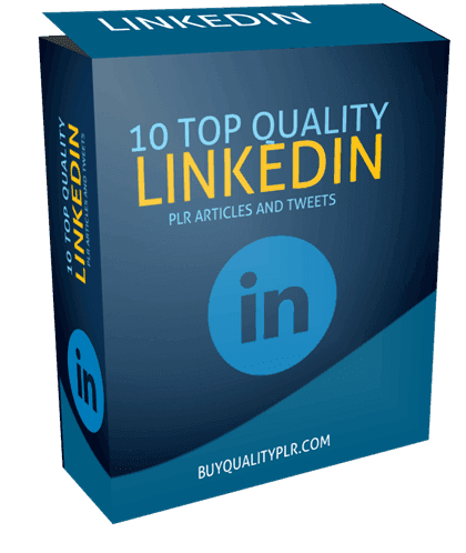 10 Top Quality LinkedIn PLR Articles and Tweets