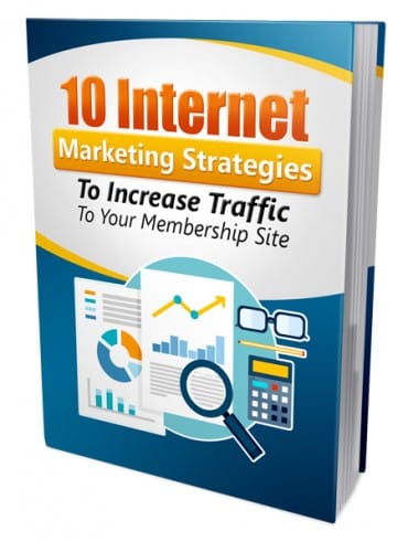 Strategies Increase Membership Traffic PLR Ebook