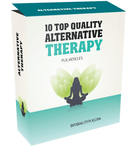 plr alternative therapy articles quality