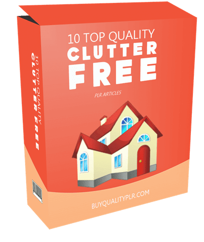 10 Top Quality Clutter Free PLR Articles