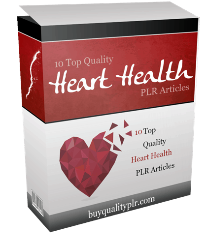 10 Top Quality Heart Health PLR Articles Pack