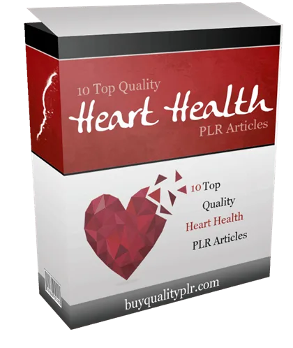 10 Top Quality Heart Health PLR Articles Pack