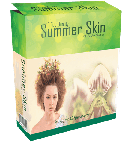 10 Top Quality Summer Skin PLR Articles