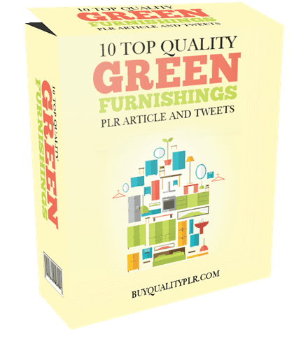 10 Top Quality Green Decking and Patios PLR Articles