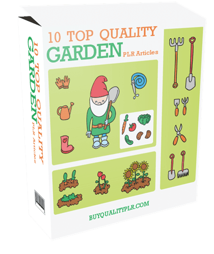 10 Top Quality Kids Garden PLR Articles