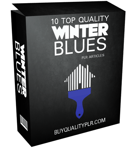 10 TOP QUALITY WINTER BLUES PLR ARTICLES