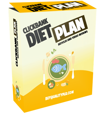 CLICKBANK DIET PLAN ARTICLES AND VIDEO REVIEWS