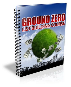 Ground Zero List Building PLR Newsletter eCourse