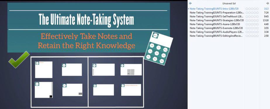 Ultimate Note Taking System Plr Videos Note Taking Plr
