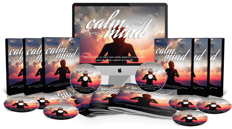Calm Mind Healthy Body Sales Funnel with Master Resell Rights