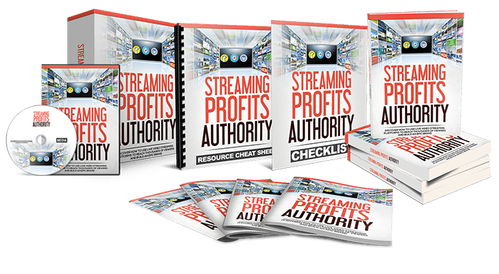 Streaming Profits Authority Sales Funnel with Master Resell Rights