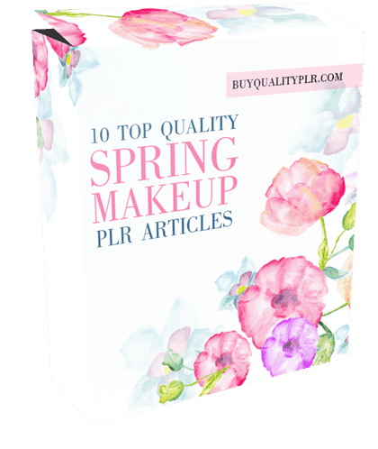 10 Top Quality Spring Makeup PLR Articles