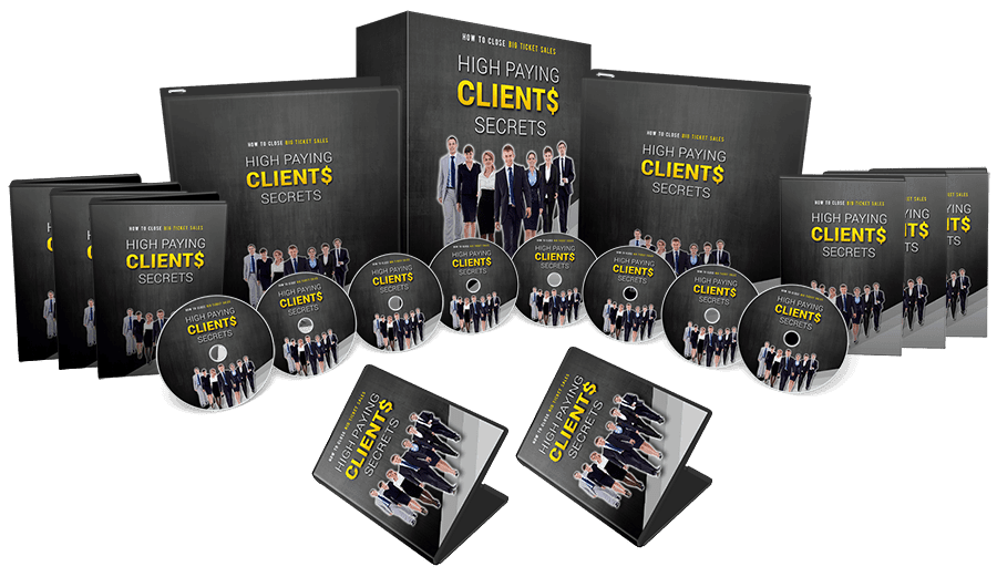 High Paying Clients Secrets Sales Funnel Mega Pack with Master Resell Rights