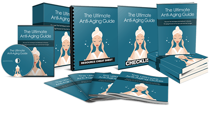 Ultimate Anti Aging Guide Sales Funnel Mega Pack with Master Resell Rights