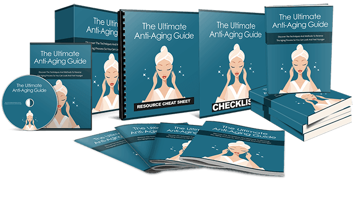 Ultimate Anti Aging Guide Sales Funnel Mega Pack with Master Resell Rights