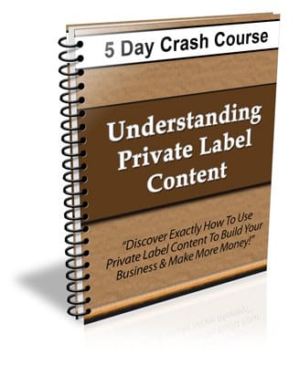 Understanding Private Label Content PLR Newsletter eCourse