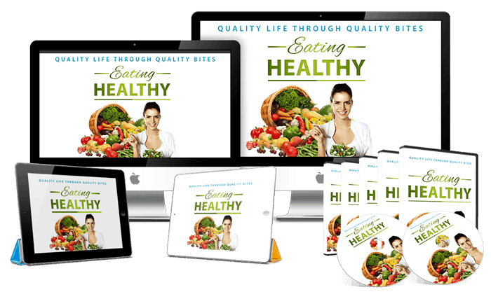 Eating Healthy Sales Funnel with Master Resell Rights