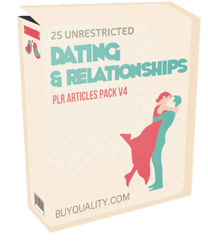 25 unrestricted dating and relationships plr articles pack v4