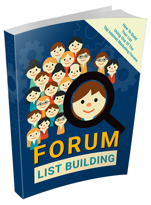 Forum List Building Ebook With Master Resell Rights