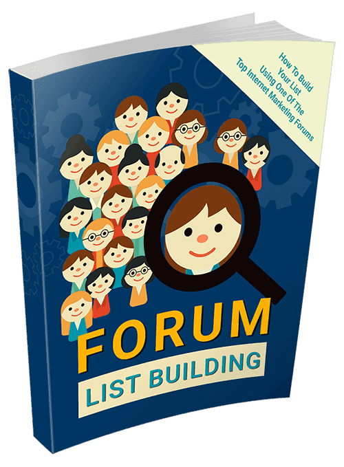 Forum List Building Ebook With Master Resell Rights