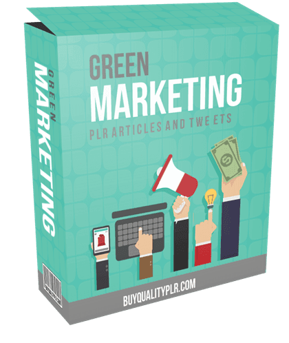 10 Top Quality Green Marketing PLR Articles and Tweets