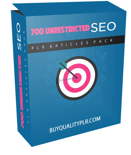 700 Unrestricted SEO PLR Articles Pack