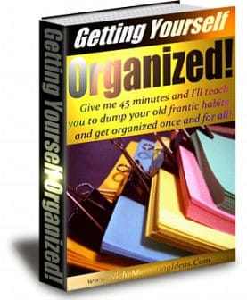 Getting Yourself Organized Unrestricted PLR eBook