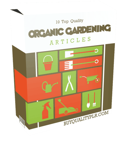 Organic Gardening PLR Articles