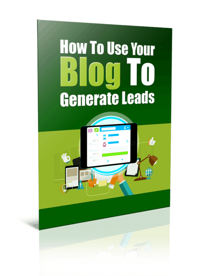 How To Use Your Blog To Generate Leads PLR Report Resell PLR