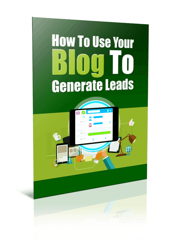 How To Use Your Blog To Generate Leads PLR Report Resell PLR