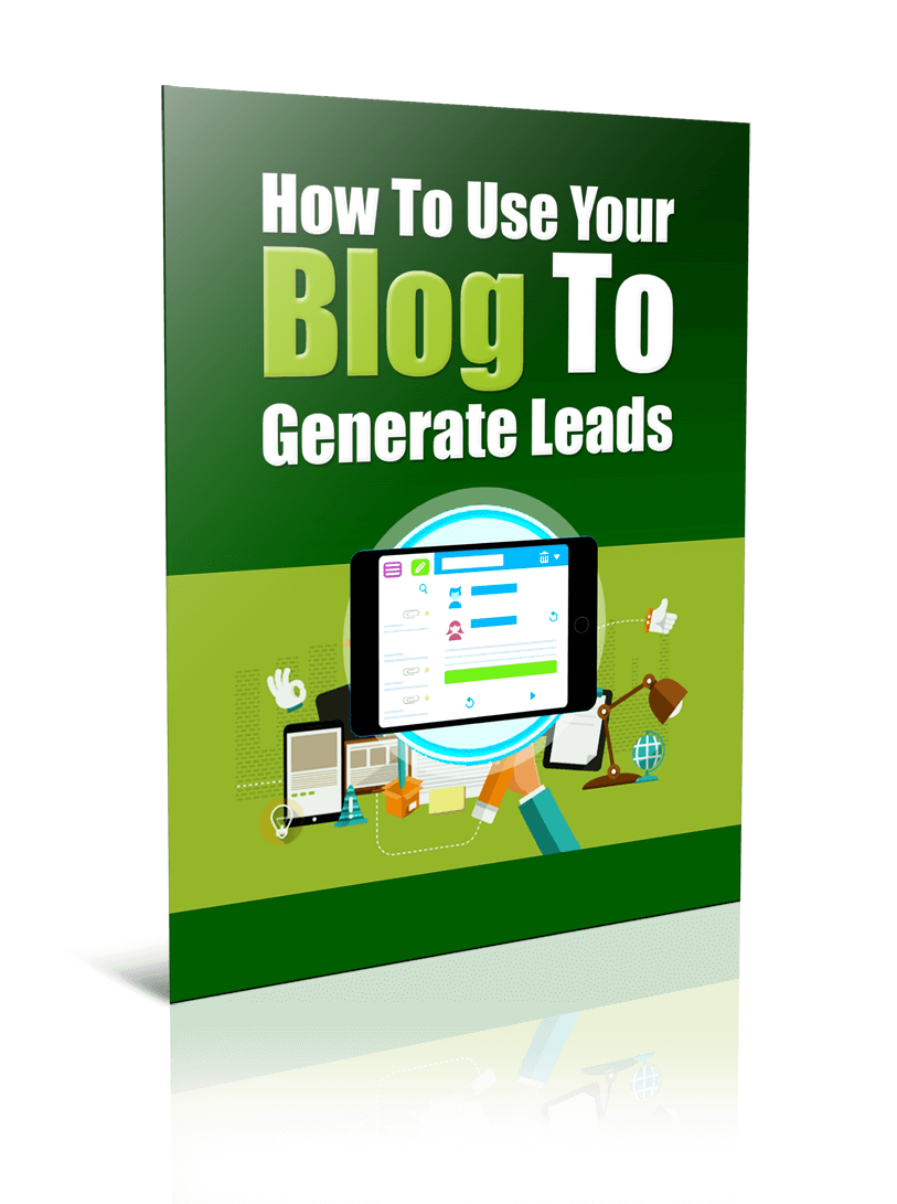 How To Use Your Blog To Generate Leads PLR Report Resell PLR