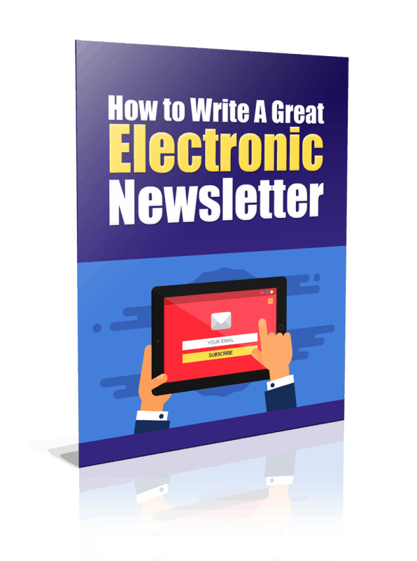How to Write A Great Electronic Newsletter PLR Report Resell PLR