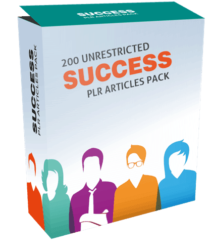 200 Unrestricted Success PLR Articles Pack