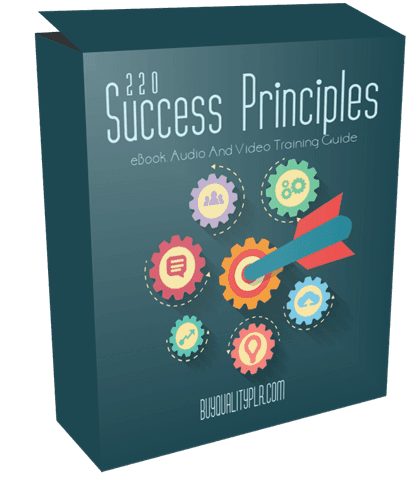 220 Success Principles eBook, Videos and Audio Training with Resell Rights