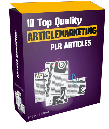 10 Top Quality Article Marketing PLR Articles