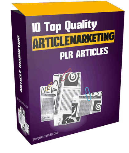 10 Top Quality Article Marketing PLR Articles