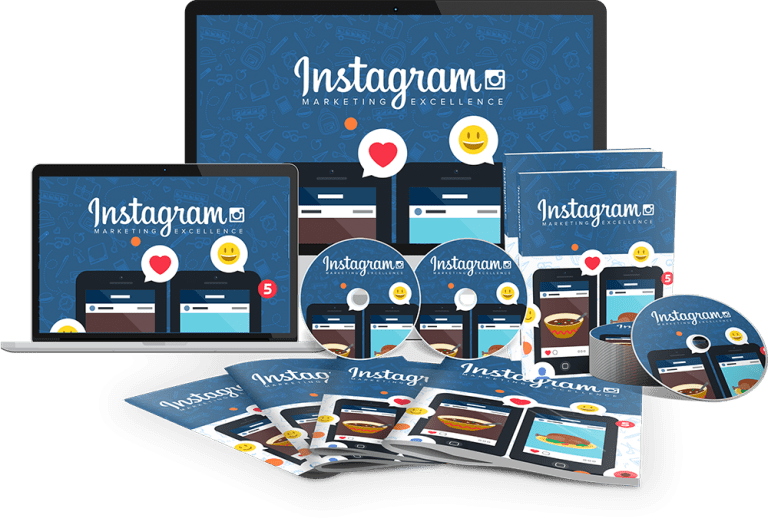 Instagram Marketing Excellence Sales Funnel with Master Resell Rights