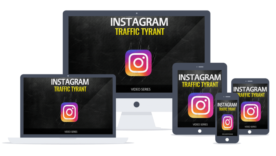 Instagram Traffic Tyrant Sales Funnel with Master Resell Rights