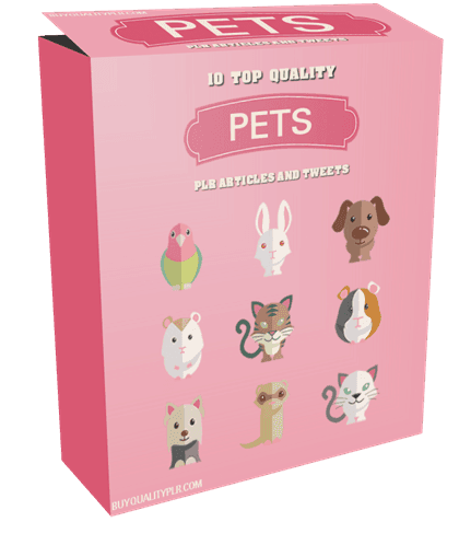 10 Top Quality Pets PLR Articles and Tweets