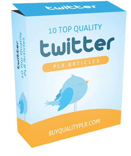 10 Top Quality Twitter PLR Articles