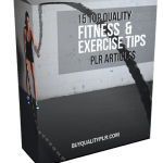 15 Top Quality Fitness and Exercise Tips PLR Articles Pack Ebook