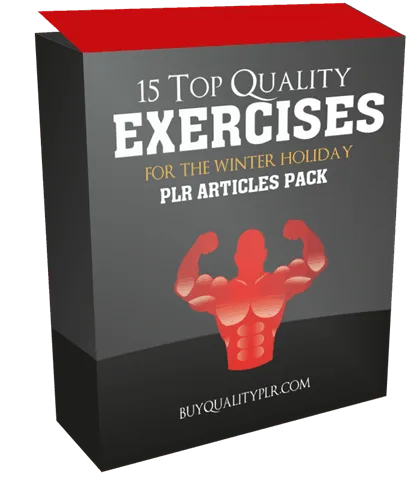 15 Top Quality Exercises For The Winter Holiday PLR Articles Pack