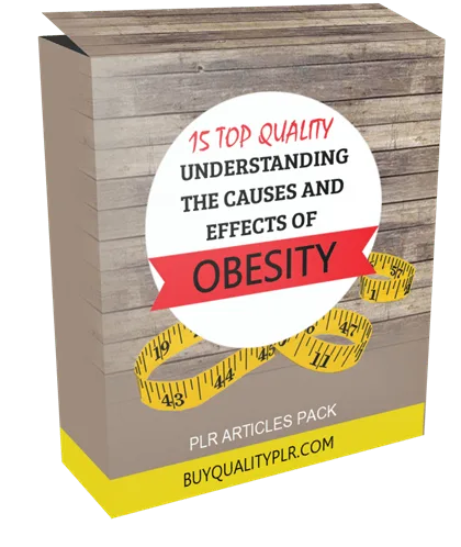 15 Top Quality Causes and Effects of Obesity PLR Ebook