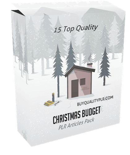 15 Top Quality Christmas Budget PLR Articles Pack