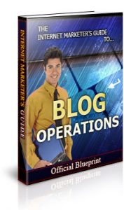 Blog Operations Unrestricted PLR eBook