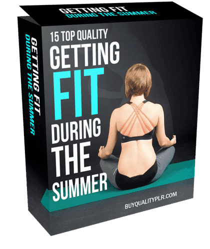 Getting Fit During the Summer PLR Articles Pack