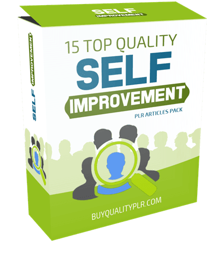 15 Top Quality Self Improvement PLR Articles